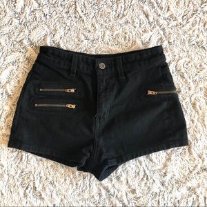 🌸BOGO FREE Carmar high waist black shorts